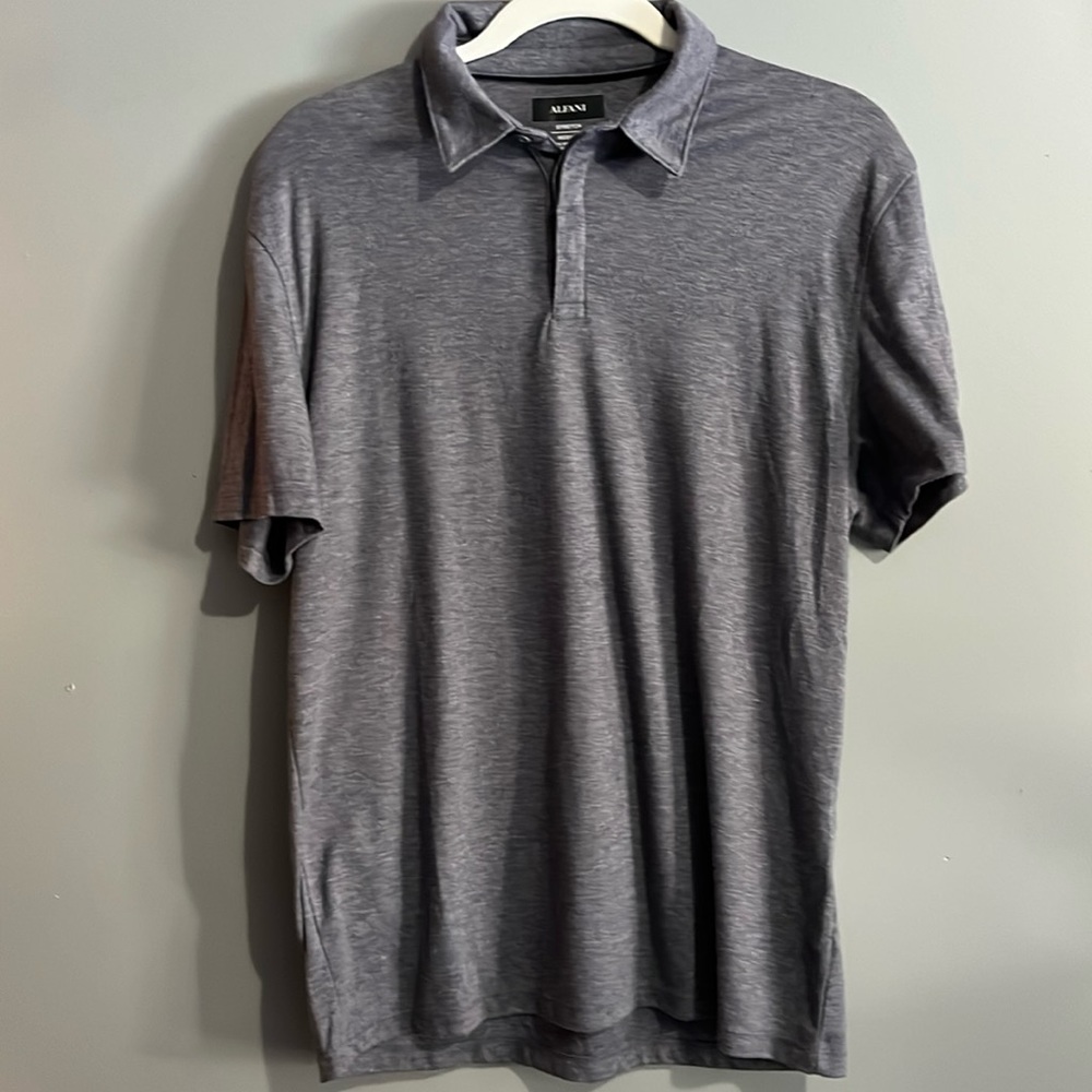 Alfani mens polo short sleeve size M